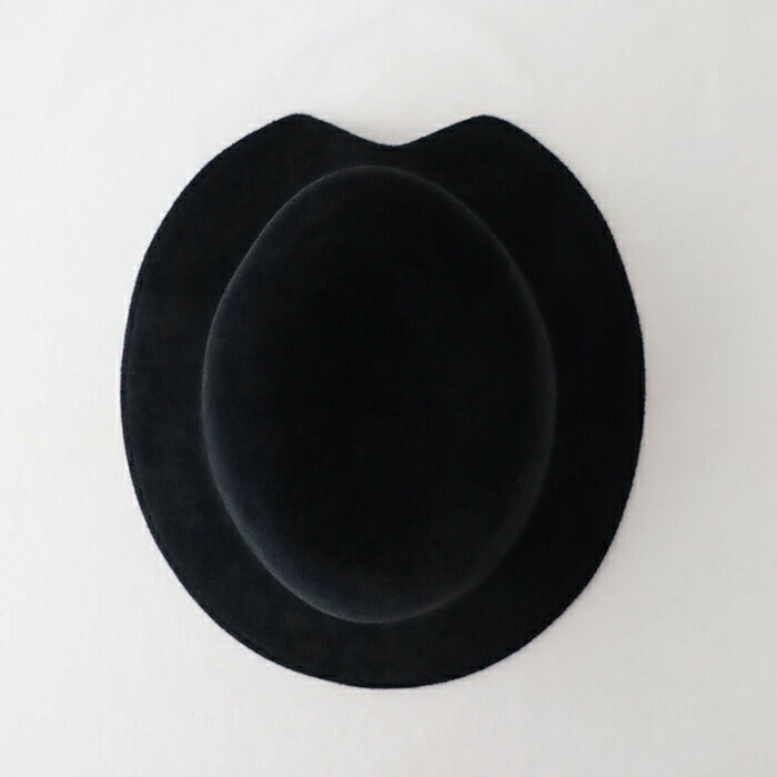 キジマタカユキFELTPOINTEDBACKHAT(242915)KIJIMATAKAYUKI(帽子)【2024秋冬】*送料無料*【後払い決済不可】*