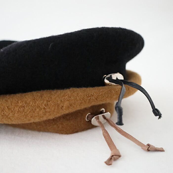 キジマタカユキWOOLKNITBERET(EW-019A)KIJIMATAKAYUKI(帽子)【2024秋冬】*送料無料*【後払い決済不可】*