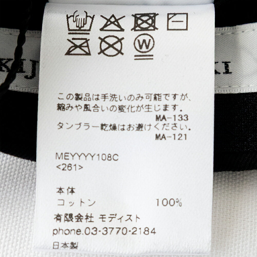 キジマタカユキCOTTONGABA6PANELCAP(MEYYYY108C)KIJIMATAKAYUKI(帽子)【2026春夏】*送料無料*【後払い決済不可】*