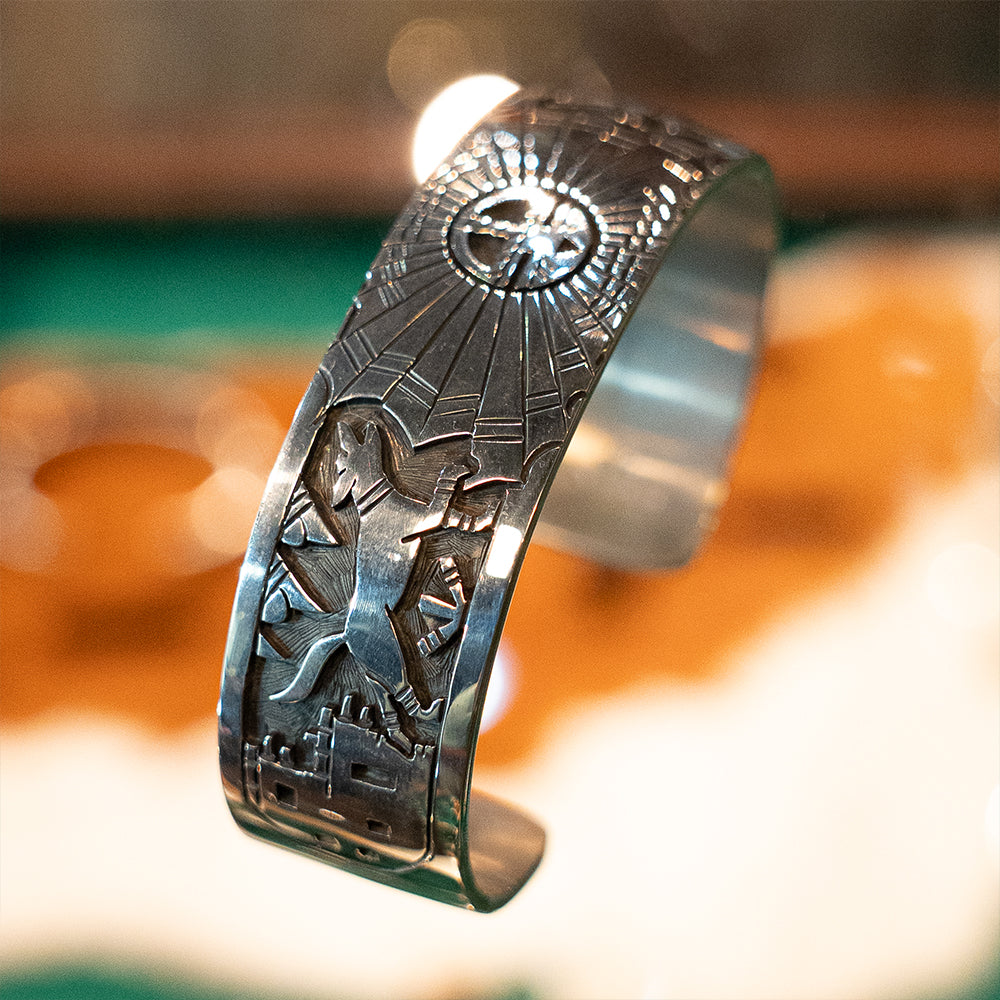 Hopi Sunface Bracelet<br>【Eddison Wadsworth】<br>(CEW200402)