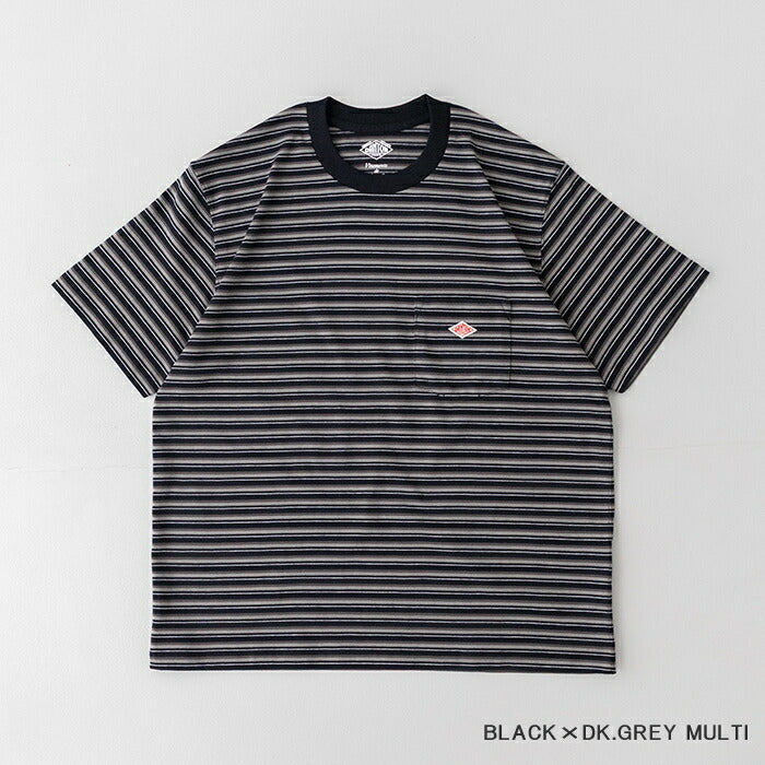 ダントンコットンポリエステルポケットTシャツ(DT-C0197TCB-ST)T/COPENENDJERSEYPOCKETT-SHIRTDANTON(レディース)【2025春夏】*送料無料*【後払い決済不可】*