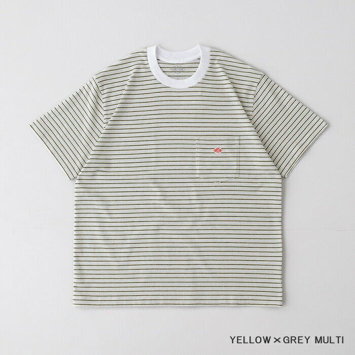 ダントンコットンポリエステルポケットTシャツ(DT-C0197TCB-ST)T/COPENENDJERSEYPOCKETT-SHIRTDANTON(レディース)【2025春夏】*送料無料*【後払い決済不可】*