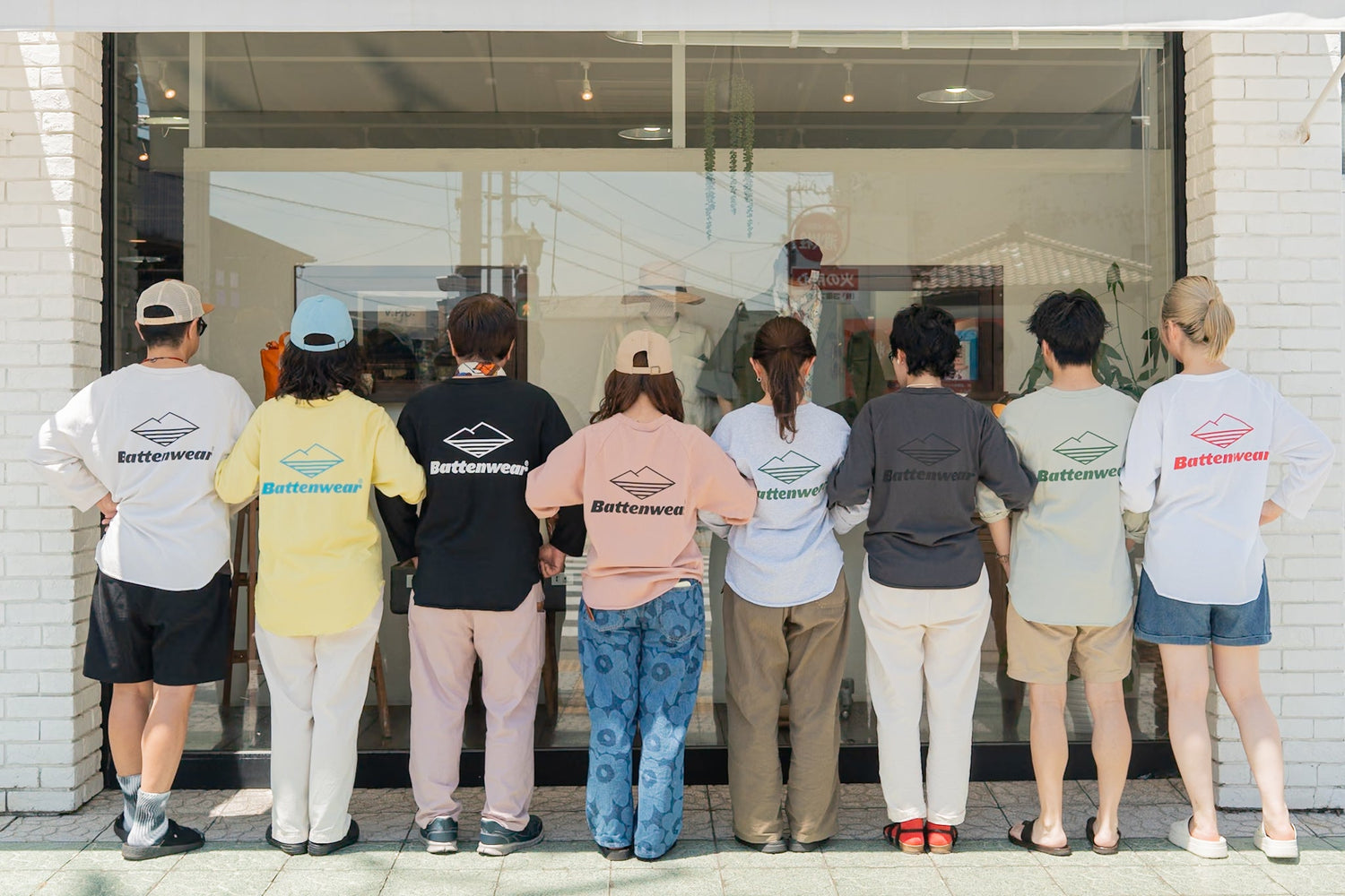 WALLA WALLA SPORT × Battenwear × PLUS USP の限定ベースボールTシャツ　本日より再販スタート‼︎！