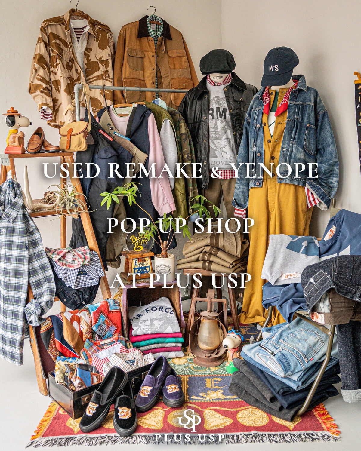 【USED REMAKE & YENOPE】 POP UP開催！  2026.9.19(sat) - 9.27(sun)