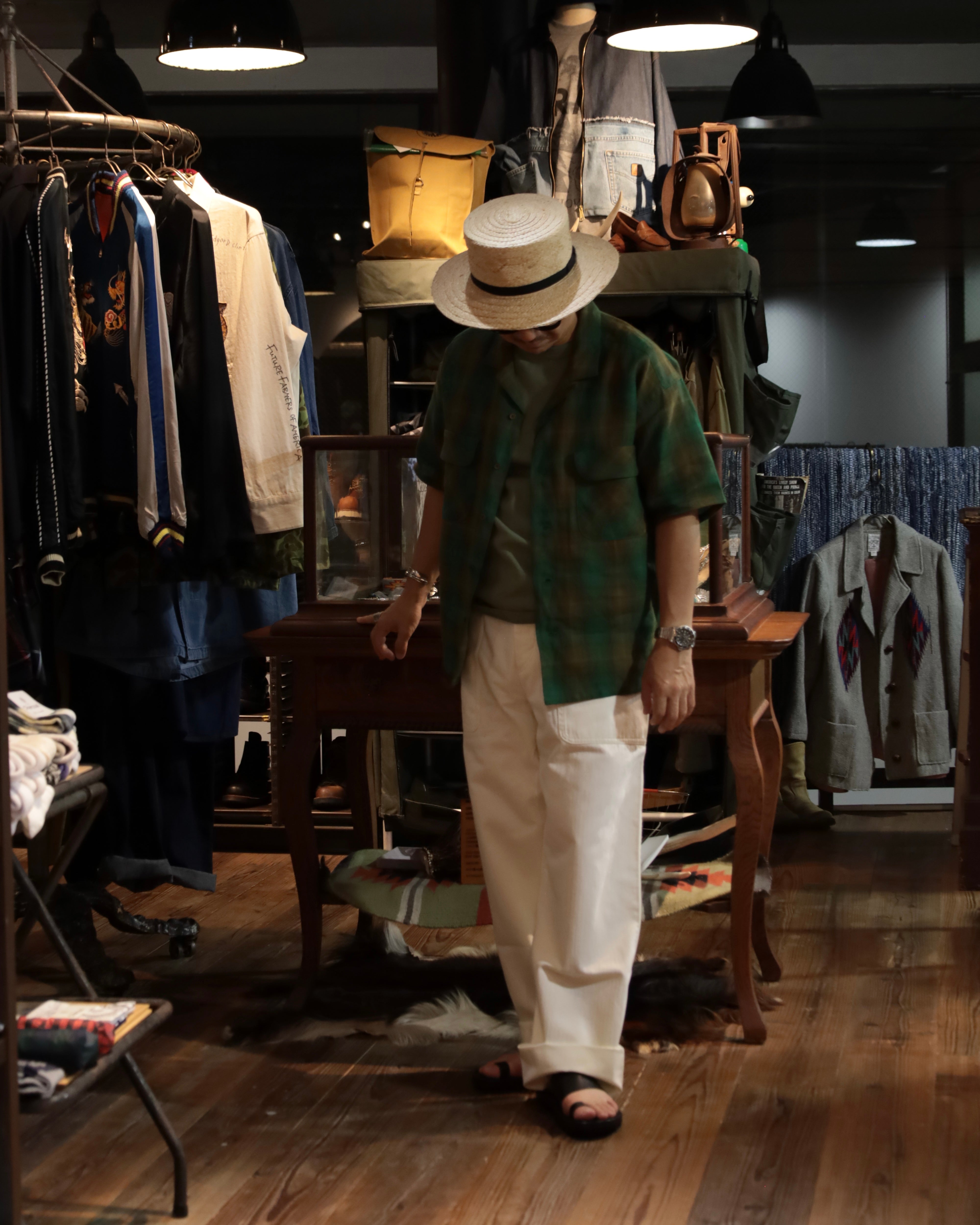 Nigel Cabourn より、この夏おすすめのスタイリングをご紹介します。