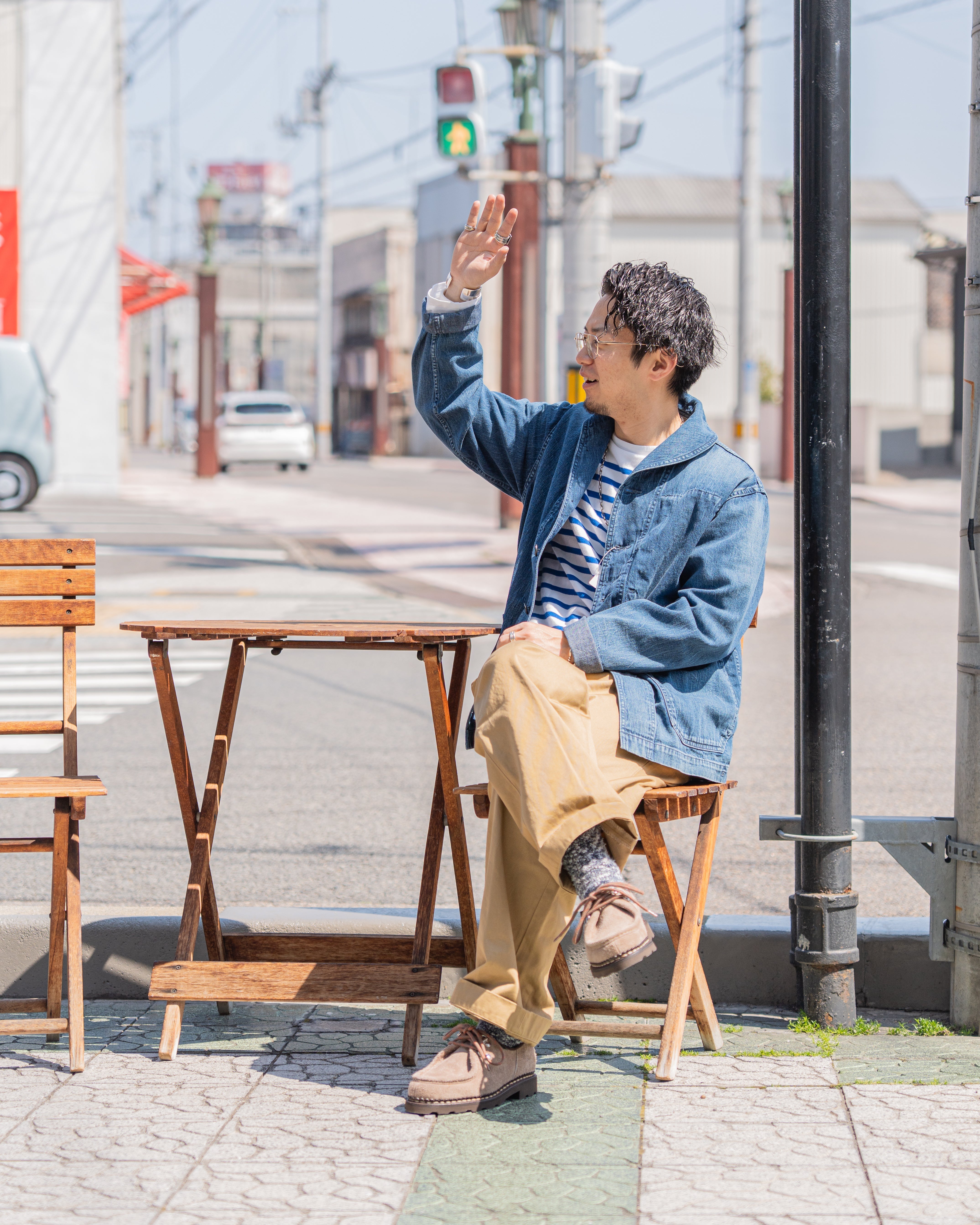 Paraboot Trunk Show開催中｜BLUE BLUE新作デニムジャケットのご紹介