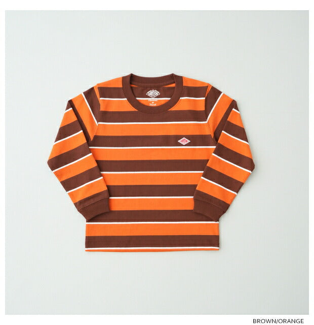 ダントンキッズロングスリーブTシャツ(DT-C0270TCB)T/COPENENDJERSEYKIDSLONGSLEEVET-SHIRTDANTON(キッズ)【2023秋冬】*送料無料*【後払い決済不可】*