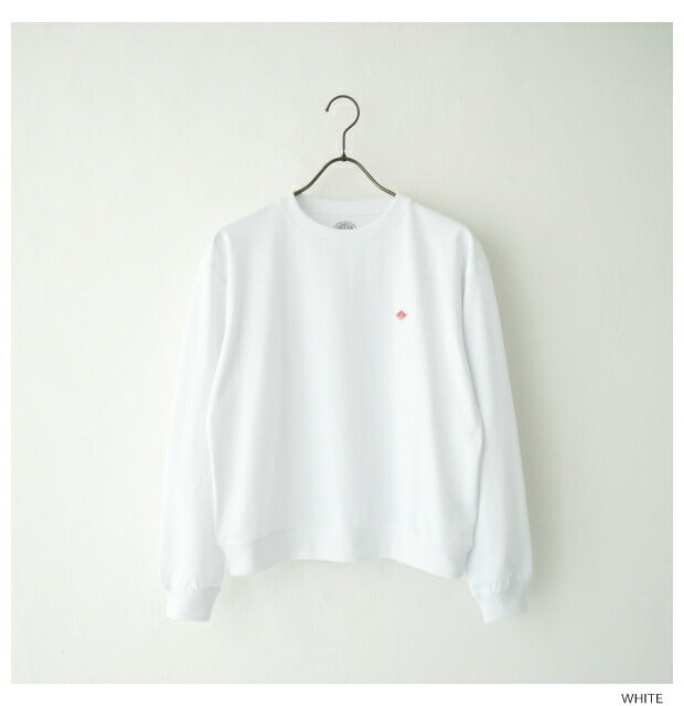 ダントンコットンポリエステルスウェットTシャツ(DT-C0203TCB)T/COPENENDJERSEYSWEATT-SHIRTDANTON(レディース)【2023秋冬】*送料無料*【後払い決済不可】*