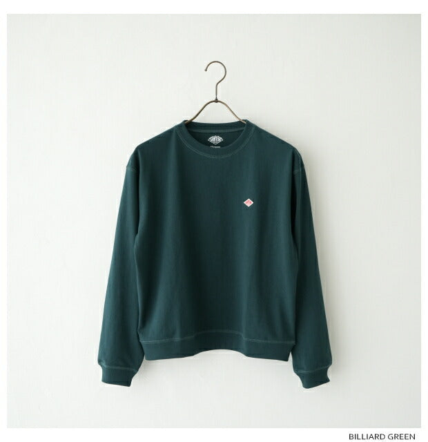 ダントンコットンポリエステルスウェットTシャツ(DT-C0203TCB)T/COPENENDJERSEYSWEATT-SHIRTDANTON(レディース)【2023秋冬】*送料無料*【後払い決済不可】*