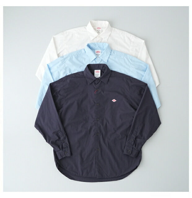 ダントンオックスフォードバンドカラーシャツ(JD-3607SOX)OXFORDBANDCOLLARSHIRTL/SDANTON(メンズ)【2023秋冬】*送料無料*【後払い決済不可】*