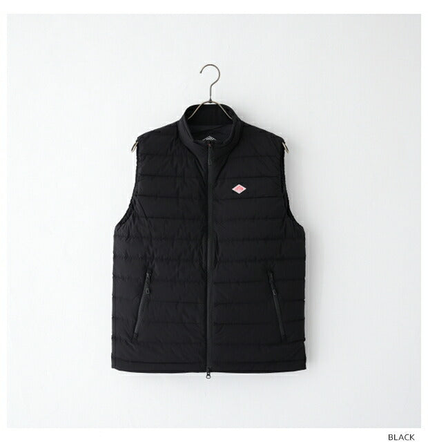 ダントン2wayストレッチナイロンミドルダウンスタンドカラーベスト(DT-A0189NPS)2WAYSTRETCHNYLONMIDDLEDOWNZIPSTANDCOLLARVESTDANTON(メンズ)【2023秋冬】*送料無料*【後払い決済不可】*