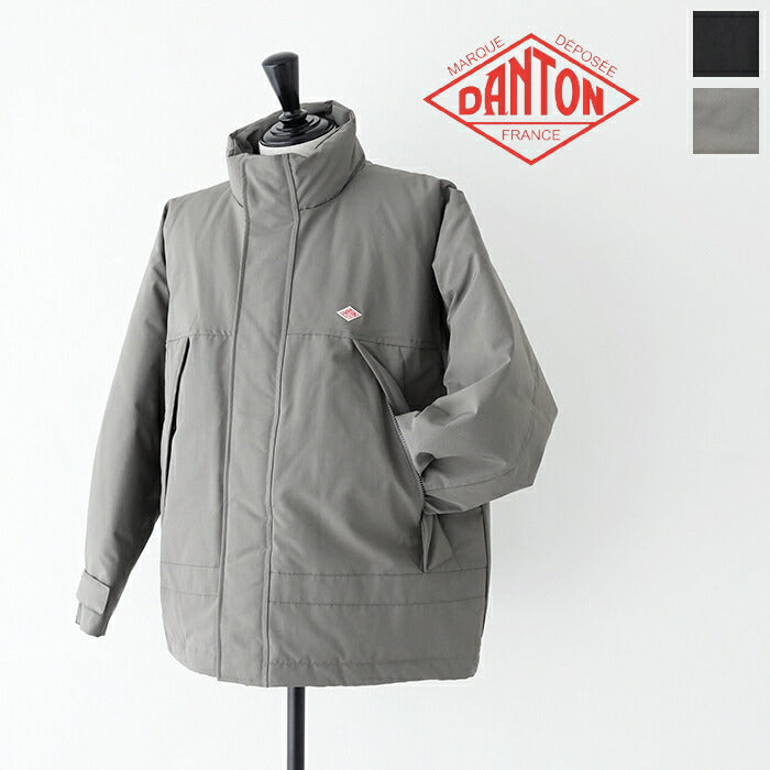 ダントンウールライクポリエステルミドルダウンフードジャケット(DT-A0187PWL)WOOLLIKEPOLYESTERMIDDLEDOWNHOODEDJACKETDANTON(メンズ)【2023秋冬】*送料無料*【後払い決済不可】*