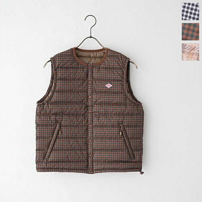ダントンインナーダウンクルーネックベスト(DT-A0002NNF)NYLONTAFFETAINNERDOWNCREWNECKVESTDANTON(レディース)*送料無料*【後払い決済不可】*