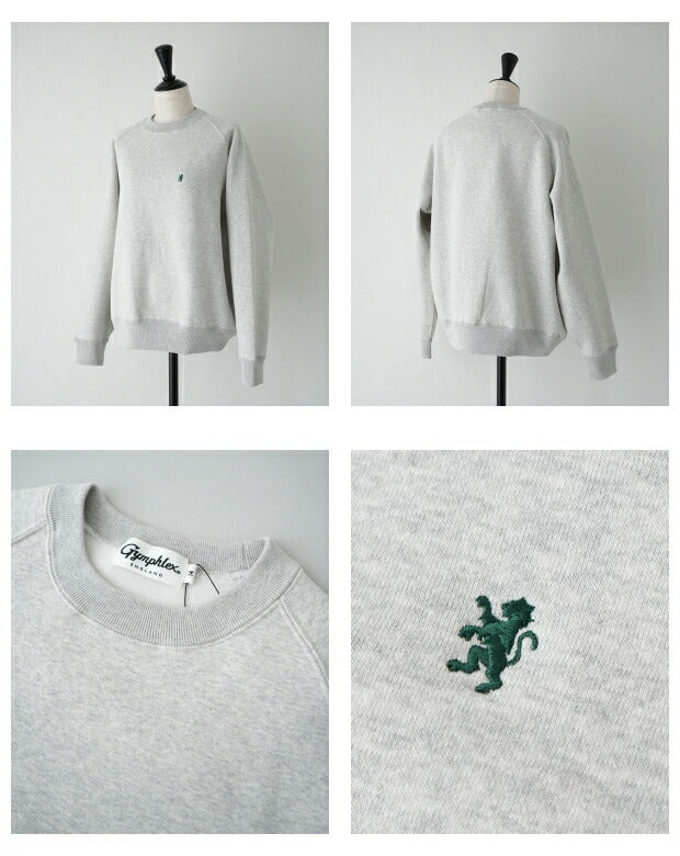 ジムフレックスクルーネックプルオーバー(GY-C0292TCF)T/CFLEECYSWINGSLEEVECREWNECKP.O.Gymphlex(メンズ)【2023秋冬】*送料無料*【後払い決済不可】*