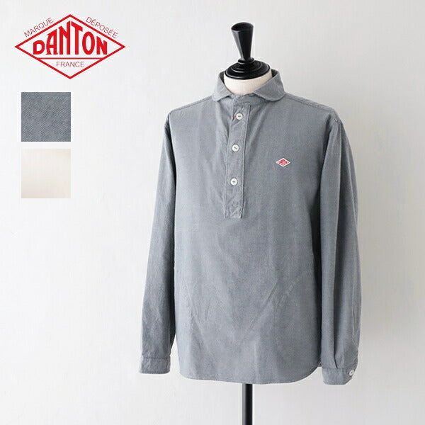 ダントンビエラ起毛プルオーバーシャツ(DT-B0282VSS)COTTONFLANNELROUNDCOLLARP.OSHIRTL/SDANTON(メンズ)【2024秋冬】*送料無料*【後払い決済不可】*
