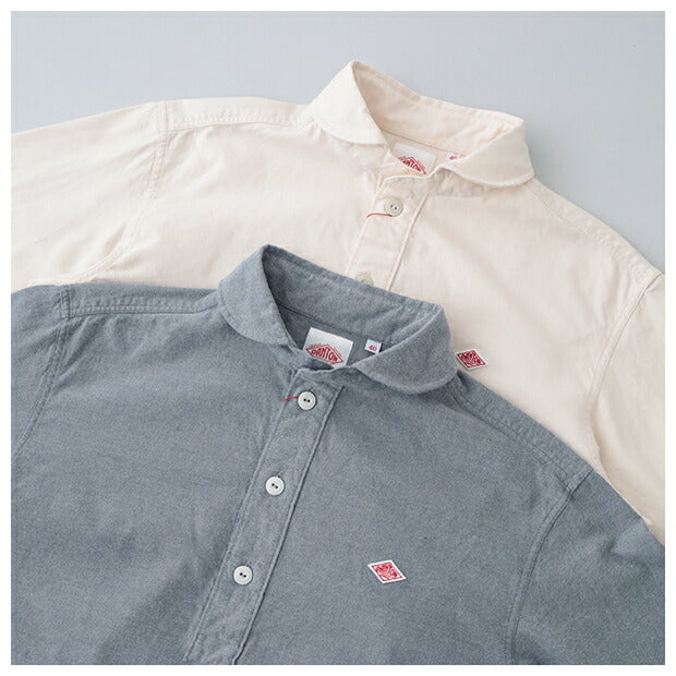 ダントンビエラ起毛プルオーバーシャツ(DT-B0282VSS)COTTONFLANNELROUNDCOLLARP.OSHIRTL/SDANTON(メンズ)【2024秋冬】*送料無料*【後払い決済不可】*