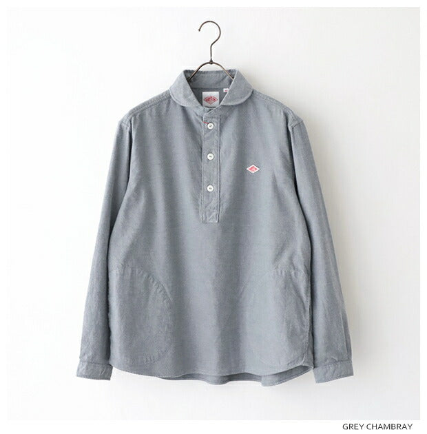 ダントンビエラ起毛プルオーバーシャツ(DT-B0282VSS)COTTONFLANNELROUNDCOLLARP.OSHIRTL/SDANTON(メンズ)【2024秋冬】*送料無料*【後払い決済不可】*