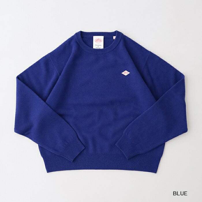 ダントンラムウールクルーネックニットプルオーバー(DT-D0027LMW)LAMBSWOOLCREWNECKP.OL/SDANTON(レディース)【2024秋冬】*送料無料*【後払い決済不可】*