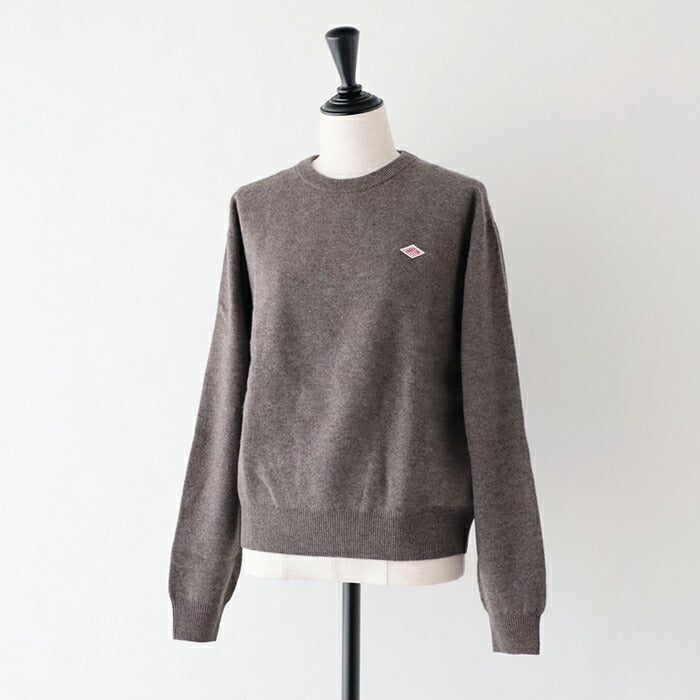 ダントンラムウールクルーネックニットプルオーバー(DT-D0027LMW)LAMBSWOOLCREWNECKP.OL/SDANTON(レディース)【2024秋冬】*送料無料*【後払い決済不可】*