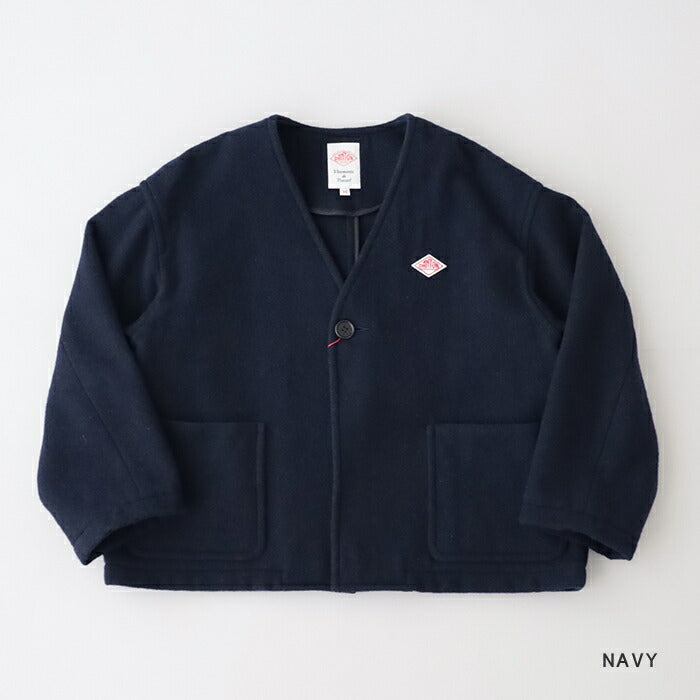 ダントンシングルウールパイルVネックジャケット(DT-A0542SWP)SINGLEWOOLPILEVNECKJACKETDANTON(レディース)【2024秋冬】*送料無料*【後払い決済不可】*