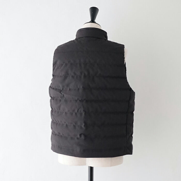 ダントンミドルダウンジップスタンドカラーベスト(DT-A0550PWL)WOOLLIKEPOLYESTERMIDDLEDOWNZIPSTANDCOLLARVESTDANTON(レディース)【2024秋冬】*送料無料*【後払い決済不可】*