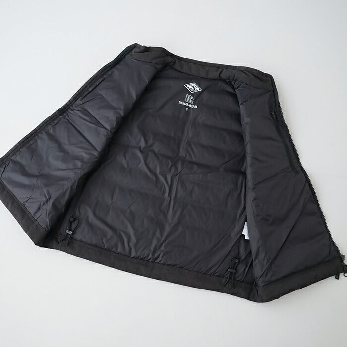 ダントンミドルダウンジップスタンドカラーベスト(DT-A0550PWL)WOOLLIKEPOLYESTERMIDDLEDOWNZIPSTANDCOLLARVESTDANTON(レディース)【2024秋冬】*送料無料*【後払い決済不可】*