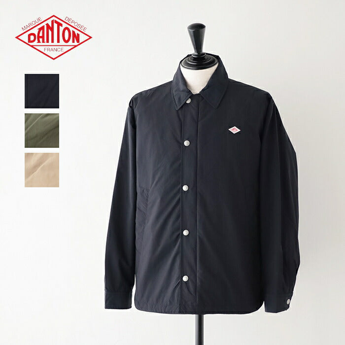 ダントンインサレーションコーチジャケット(DT-A0525PNT)POLYESTER/NYLONTAFFETACOACHJACKETDANTON(メンズ)【2024秋冬】*送料無料*【後払い決済不可】*