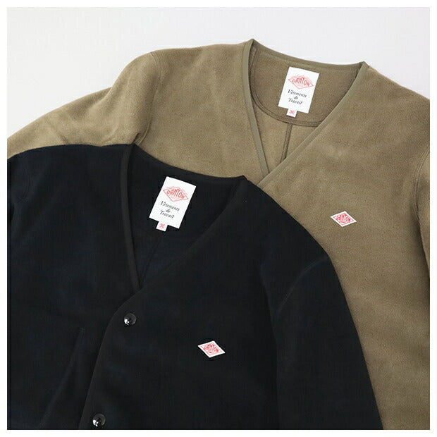 ダントンフリースカラーレスコート(JD-8992)FLEECECOLLARLESSCOATDANTON(レディース)【2024秋冬】*送料無料*【後払い決済不可】*