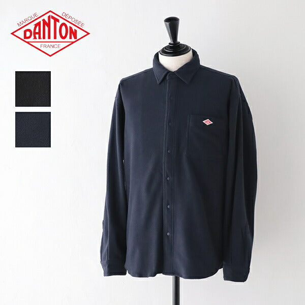 ダントンフリーススナップボタンシャツ(DT-A0549PYF)POLYESTERFLEECESNAPBUTTONSHIRTDANTON(メンズ)【2024秋冬】*送料無料*【後払い決済不可】*