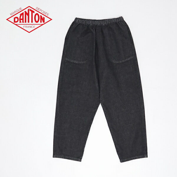 ダントンブラックデニムイージーパンツ(JD-2540KBK)BLACKDENIMEASYPANTSDANTON(レディース)【2024秋冬】*送料無料*【後払い決済不可】*