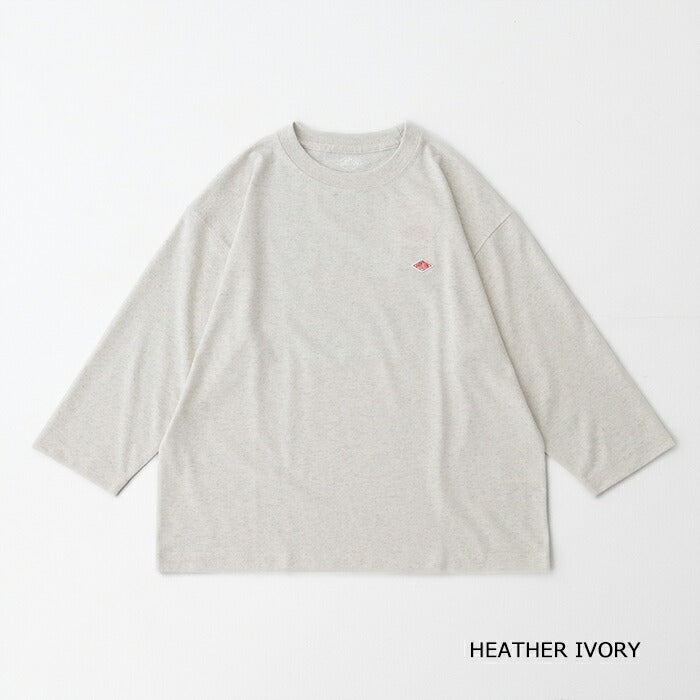 ダントンクルーネック7分袖Tシャツ(DT-C0131TCB)T/COPENENDJERSEYCREWNECKP.O3/4SLEEVESDANTON(レディース)【2025秋冬】*送料無料*【後払い決済不可】*