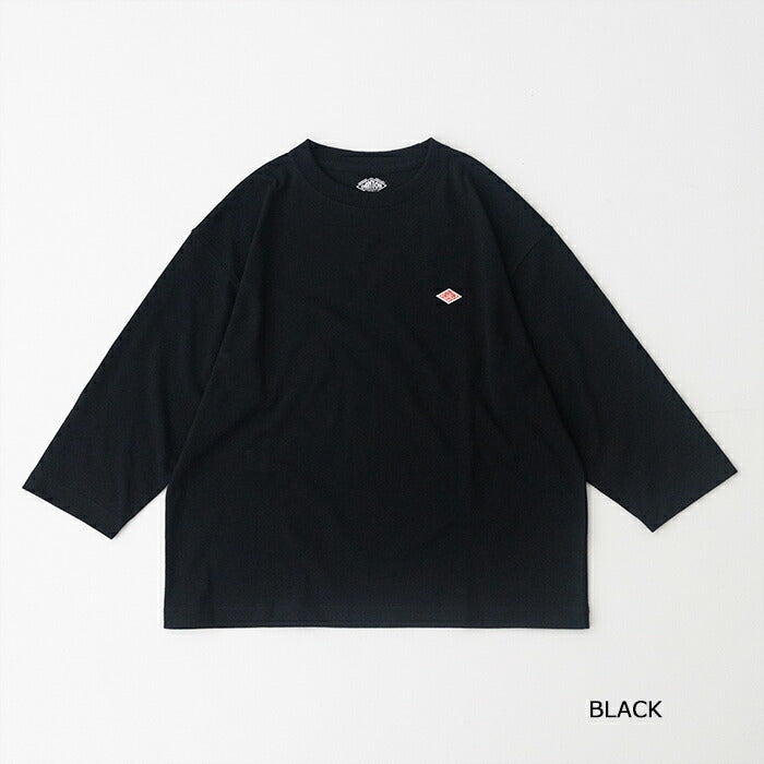 ダントンクルーネック7分袖Tシャツ(DT-C0131TCB)T/COPENENDJERSEYCREWNECKP.O3/4SLEEVESDANTON(レディース)【2025秋冬】*送料無料*【後払い決済不可】*