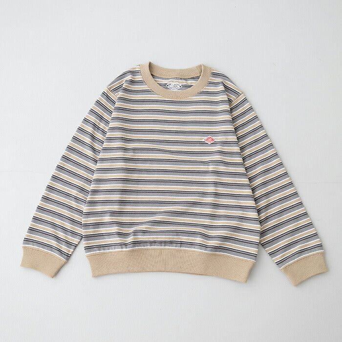 ダントンキッズロングスリーブボーダースウェットTシャツ(DT-C0410TCBST)T/COPENENDJERSEYKIDSSWEATT-SHIRTDANTON(キッズ)【2025秋冬】*送料無料*【後払い決済不可】*