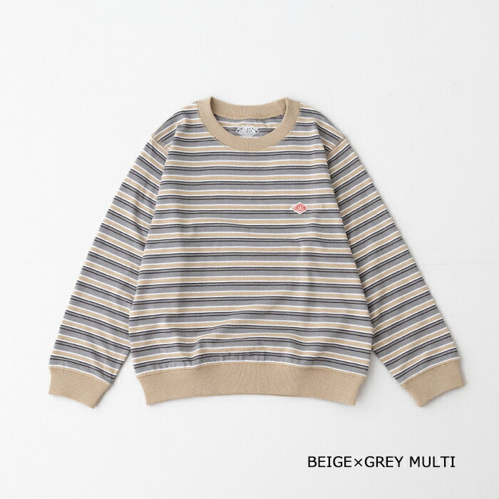 ダントンキッズロングスリーブボーダースウェットTシャツ(DT-C0410TCBST)T/COPENENDJERSEYKIDSSWEATT-SHIRTDANTON(キッズ)【2025秋冬】*送料無料*【後払い決済不可】*