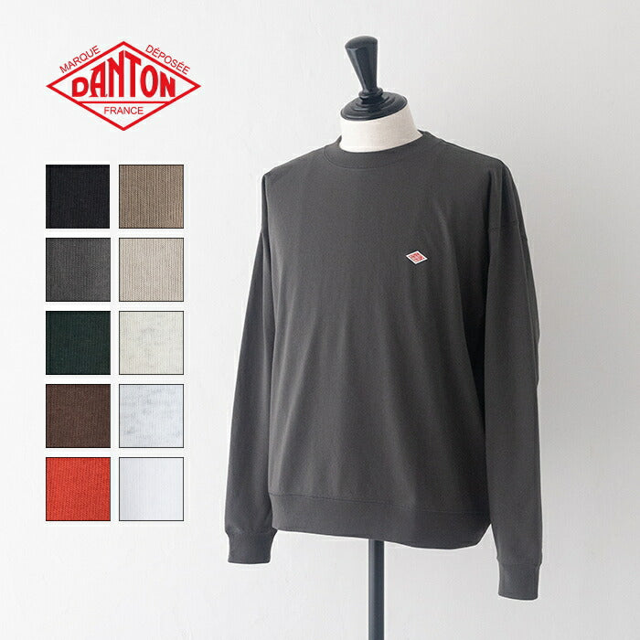 ダントンコットンポリエステルスウェットTシャツ(DT-C0204TCB)T/COPENENDJERSEYSWEATT-SHIRTDANTON(メンズ)【2025秋冬】*送料無料*【後払い決済不可】*