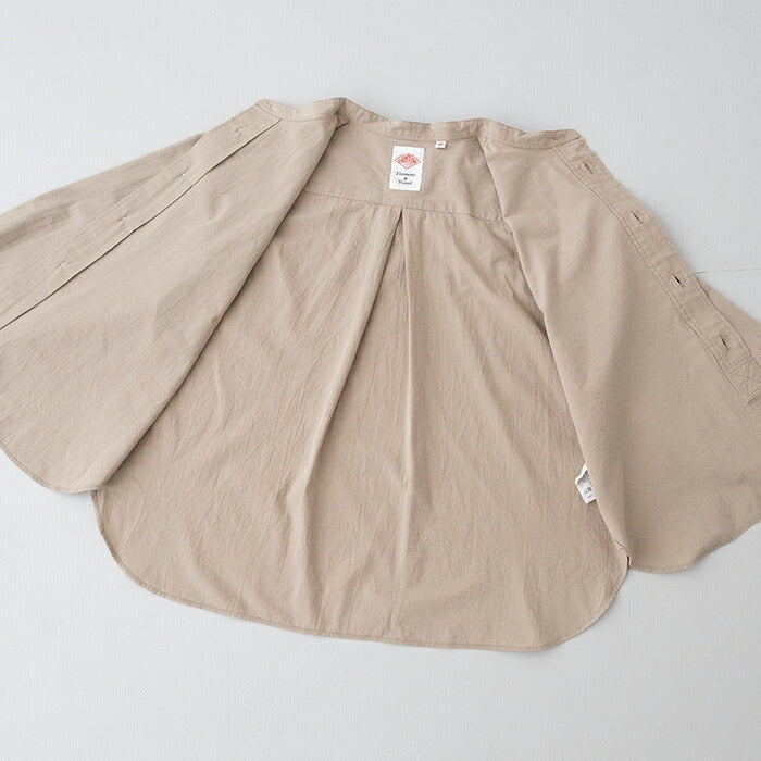ダントンバンドカラー長袖シャツ(DT-B0341MUG)WASHERBROADBANDCOLLARSHIRTDANTON(レディース)【2025秋冬】*送料無料*【後払い決済不可】*