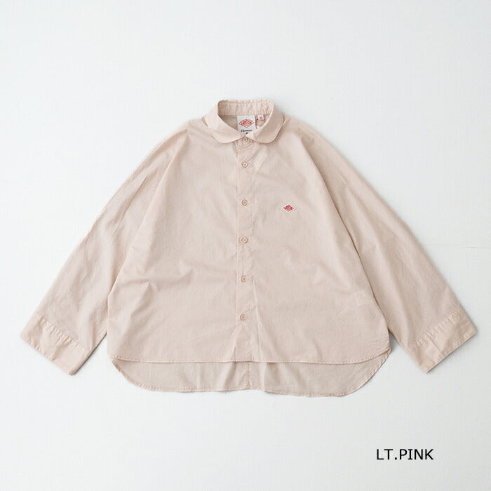 ダントンコットンツイルドルマンスリーブ長袖シャツ(DT-B0399HCT)80/-TWILLDOLMANSLEEVESHIRTDANTON(レディース)【2025秋冬】*送料無料*【後払い決済不可】*