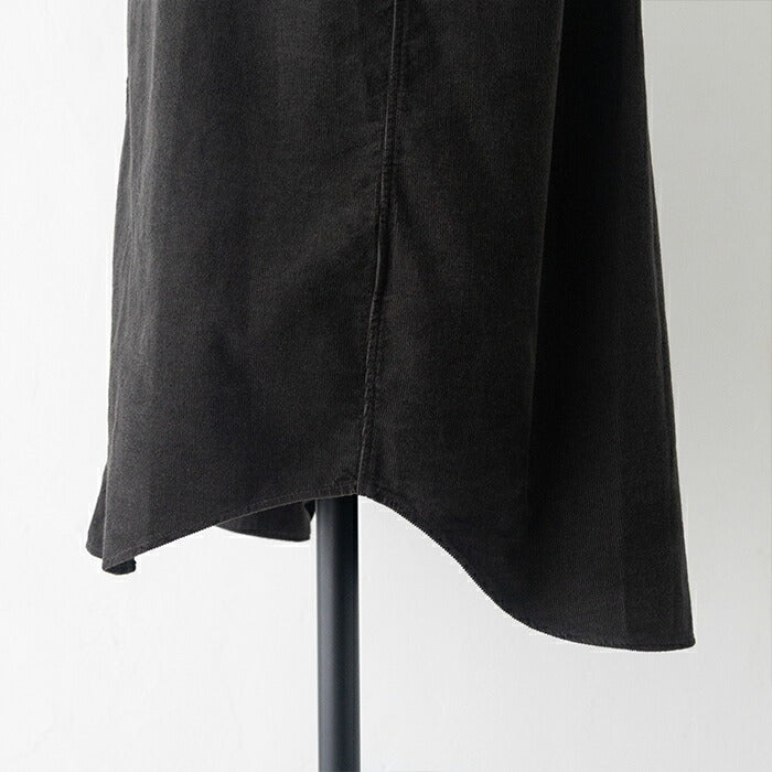 ダントンコーデュロイバンドカラーシャツ(DT-B0291MCD)21WALECORDUROYBANDCOLLARSHIRTL/SDANTON(メンズ)【2025秋冬】*送料無料*【後払い決済不可】*