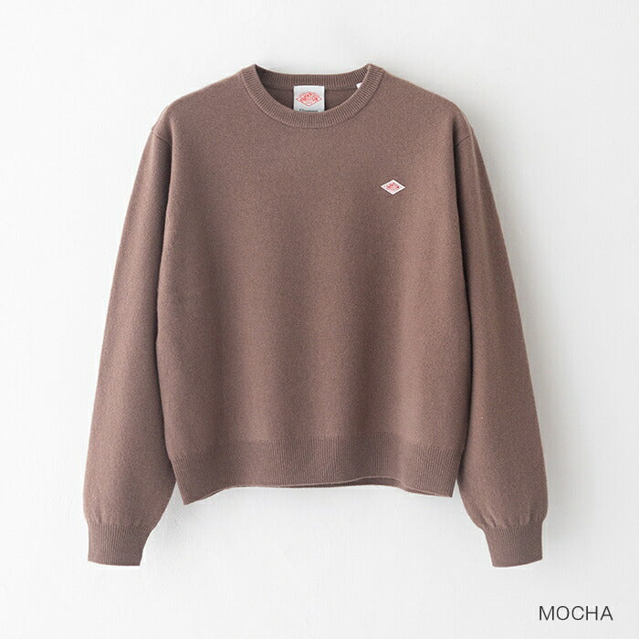 ダントンラムウールクルーネックニットプルオーバー(DT-D0027LMW)LAMBSWOOLCREWNECKP.OL/SDANTON(レディース)【2025秋冬】*送料無料*【後払い決済不可】*
