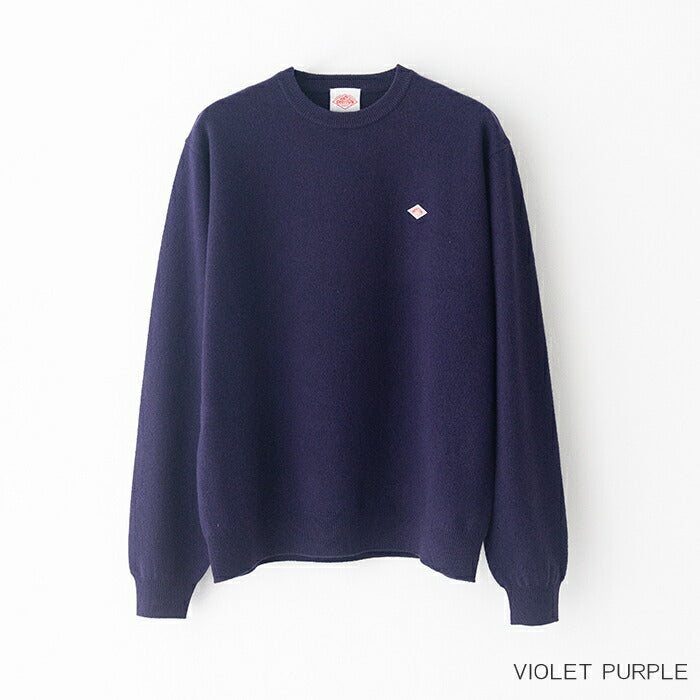 ダントンラムウールクルーネックニットプルオーバー(DT-D0028LMW)LAMBSWOOLCREWNECKP.OL/SDANTON(メンズ)【2025秋冬】*送料無料*【後払い決済不可】*