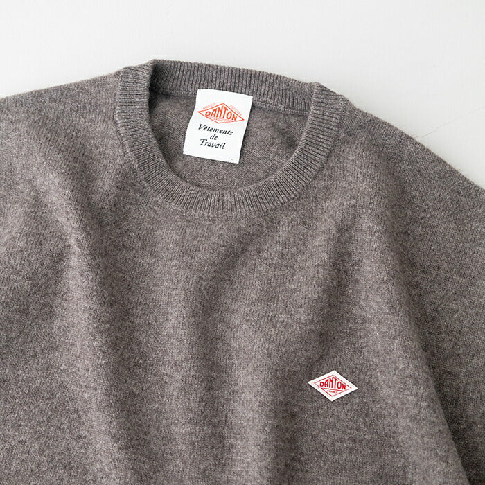 ダントンラムウールクルーネックニットプルオーバー(DT-D0028LMW)LAMBSWOOLCREWNECKP.OL/SDANTON(メンズ)【2025秋冬】*送料無料*【後払い決済不可】*