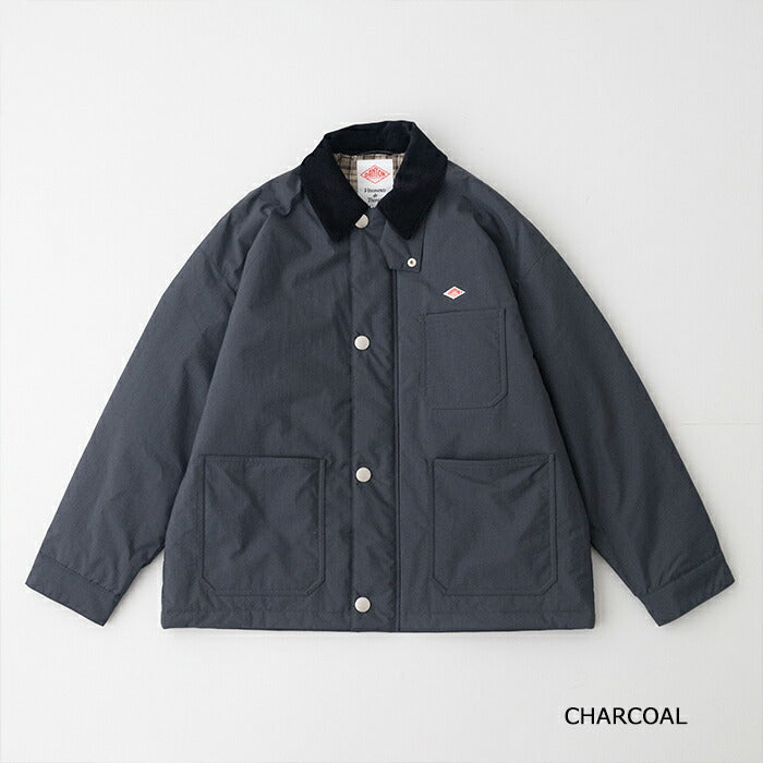 ダントンナイロンタフタカバーオールジャケット(DT-A0524NTF)NYLONTAFFETACOVERALLJACKETDANTON(メンズ)【2025秋冬】*送料無料*【後払い決済不可】*
