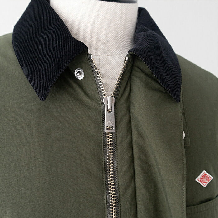 ダントンナイロンタフタカバーオールジャケット(DT-A0524NTF)NYLONTAFFETACOVERALLJACKETDANTON(メンズ)【2025秋冬】*送料無料*【後払い決済不可】*