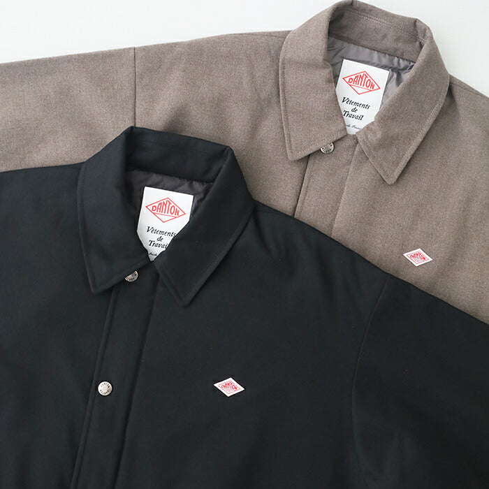 ダントン中綿コーチジャケット(DT-A0716WLX)WOOLLIKECLOTHCOACHJACKETDANTON(メンズ)【2025秋冬】*送料無料*【後払い決済不可】*