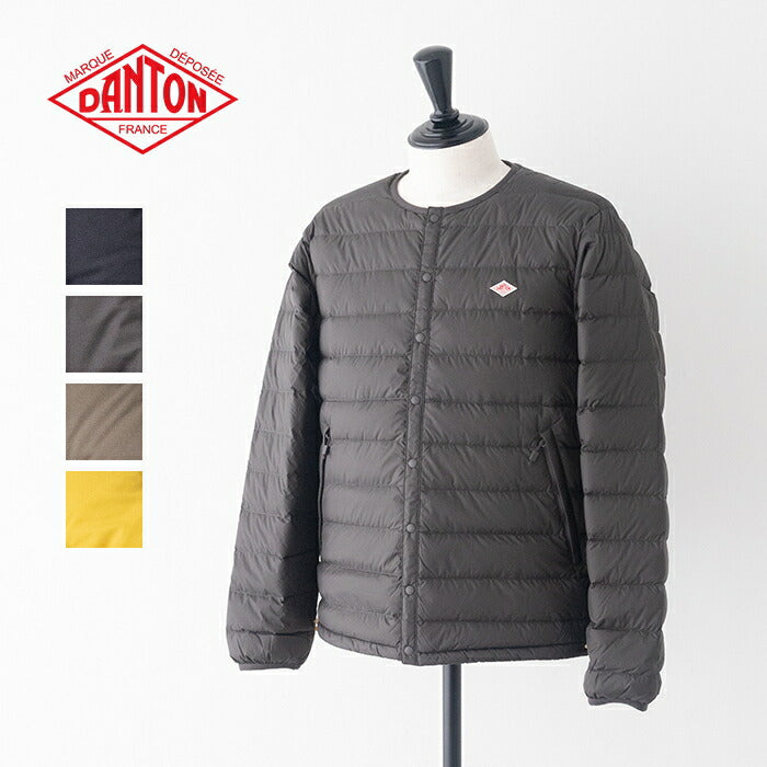 ダントンクルーネックインナーダウンジャケット(DT-A0025RRT)NYLONTAFFETAINNERDOWNCREWNECKJACKETDANTON(メンズ)【2025秋冬】*送料無料*【後払い決済不可】*