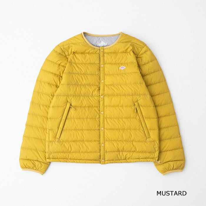 ダントンクルーネックインナーダウンジャケット(DT-A0025RRT)NYLONTAFFETAINNERDOWNCREWNECKJACKETDANTON(メンズ)【2025秋冬】*送料無料*【後払い決済不可】*