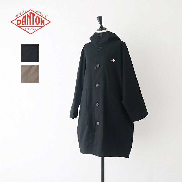 ダントンWOOLLIKECLOTHフードコート(DT-A0526WLX)WOOLLIKECLOTHHOODEDCOATDANTON(レディース)【2025秋冬】*送料無料*【後払い決済不可】*