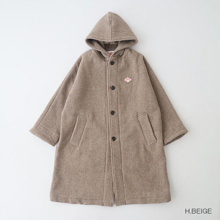 ダントンウールライトパイルフードロングコート(DT-A0708WLP)WOOLLIGHTPILEHOODEDLONGCOATDANTON(レディース)【2025秋冬】*送料無料*【後払い決済不可】*