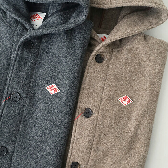 ダントンウールライトパイルフードロングコート(DT-A0708WLP)WOOLLIGHTPILEHOODEDLONGCOATDANTON(レディース)【2025秋冬】*送料無料*【後払い決済不可】*