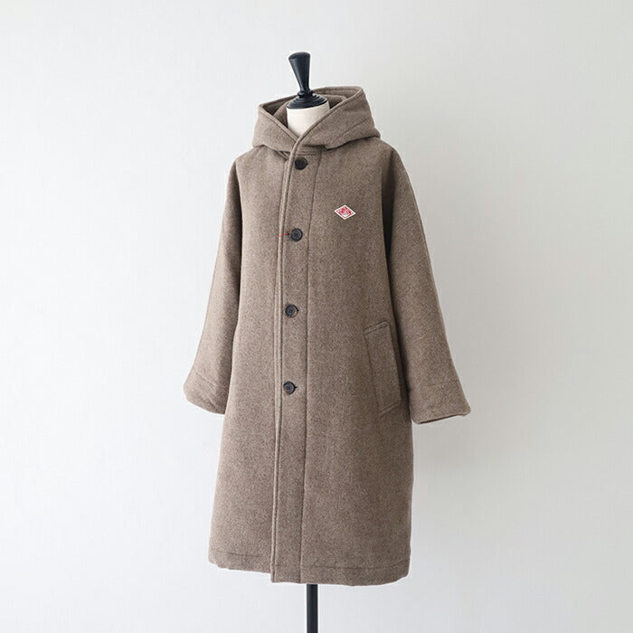 ダントンウールライトパイルフードロングコート(DT-A0708WLP)WOOLLIGHTPILEHOODEDLONGCOATDANTON(レディース)【2025秋冬】*送料無料*【後払い決済不可】*